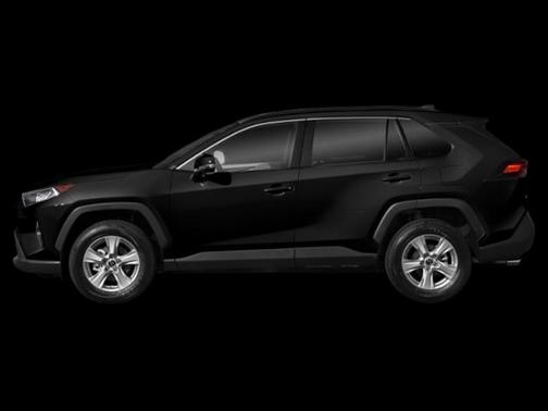 Midnight Black Metallic 2021 Toyota RAV4 XLE Premium