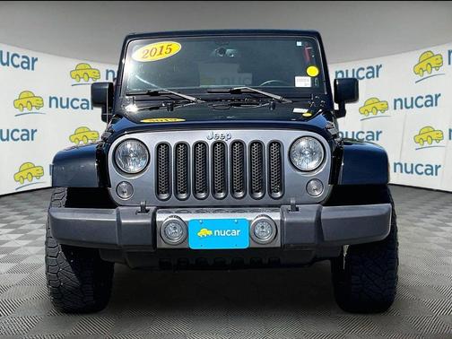Black Clearcoat 2015 Jeep Wrangler Unlimited Freedom Edition