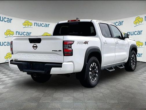Glacier White 2024 Nissan Frontier PRO-4X