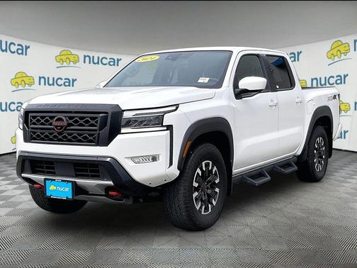 Glacier White 2024 Nissan Frontier PRO-4X