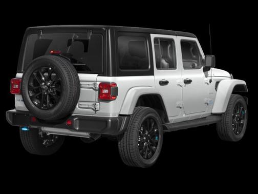 Bright White Clearcoat 2023 Jeep Wrangler 4xe Sahara