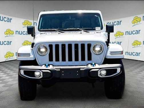 Bright White Clearcoat 2023 Jeep Wrangler 4xe Sahara
