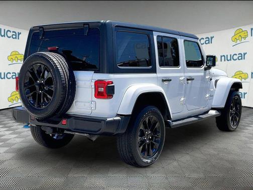 Bright White Clearcoat 2023 Jeep Wrangler 4xe Sahara