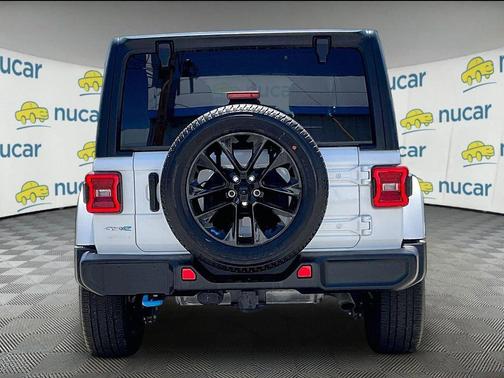 Bright White Clearcoat 2023 Jeep Wrangler 4xe Sahara