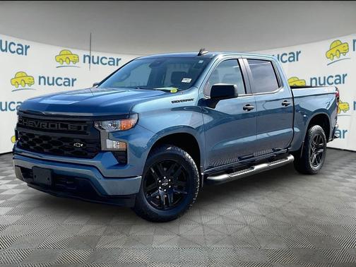 Lakeshore Blue Metallic 2024 Chevrolet Silverado 1500 Custom