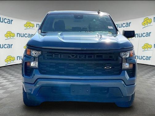 Lakeshore Blue Metallic 2024 Chevrolet Silverado 1500 Custom