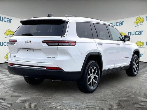 Bright White Clearcoat 2023 Jeep Grand Cherokee L Limited