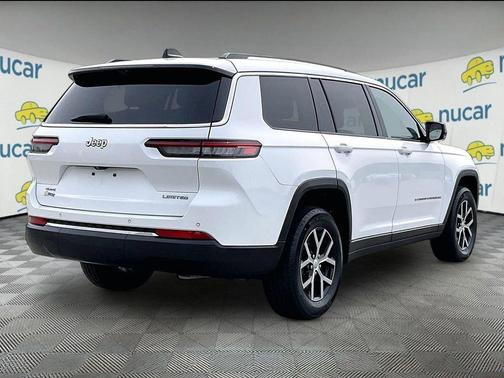 Bright White Clearcoat 2023 Jeep Grand Cherokee L Limited