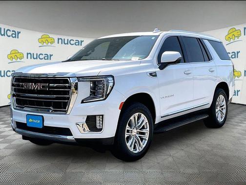 Summit White 2023 GMC Yukon SLT