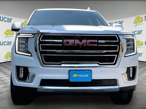 Summit White 2023 GMC Yukon SLT