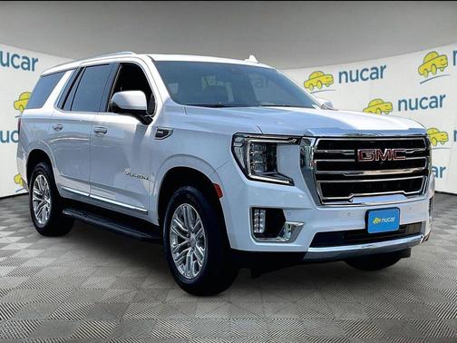 Summit White 2023 GMC Yukon SLT