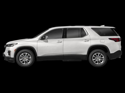 White 2023 Chevrolet Traverse LT Cloth