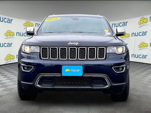 True Blue Pearlcoat 2018 Jeep Grand Cherokee Limited