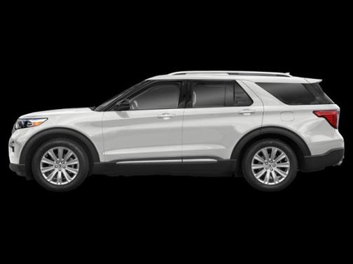 Star White Metallic Tri-Coat 2020 Ford Explorer Limited