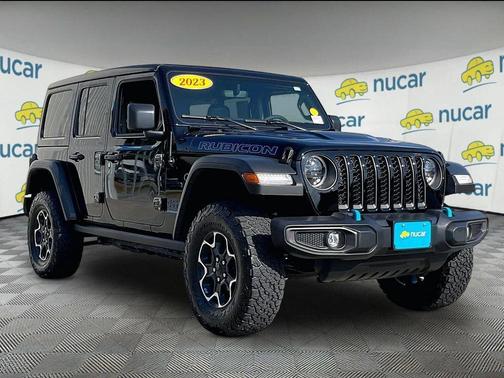 Black Clearcoat 2023 Jeep Wrangler 4xe Rubicon