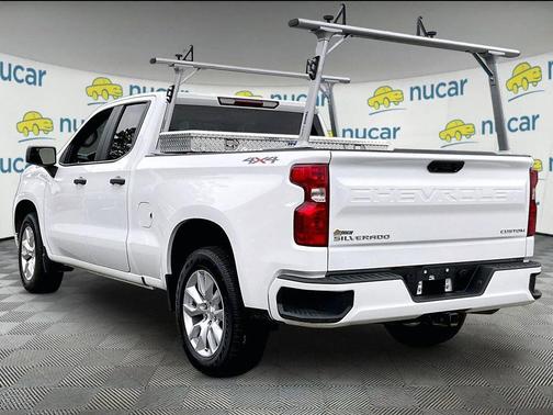 Summit White 2023 Chevrolet Silverado 1500 Custom