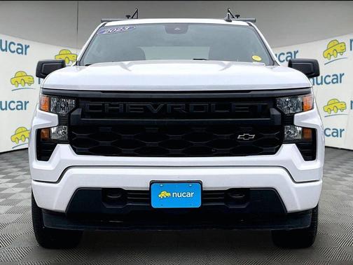 Summit White 2023 Chevrolet Silverado 1500 Custom