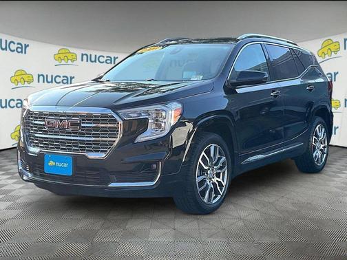 Ebony Twilight Metallic 2023 GMC Terrain Denali