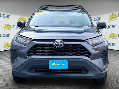 Magnetic Gray Metallic 2021 Toyota RAV4 Hybrid LE