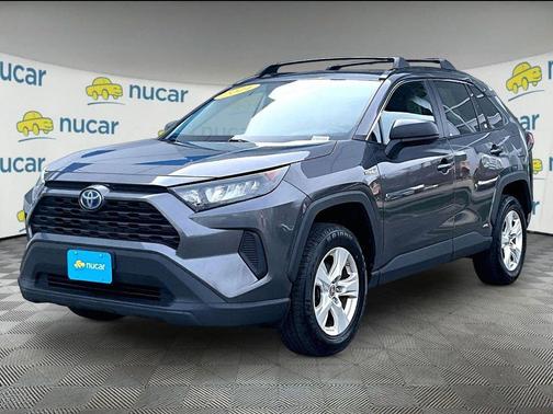 Magnetic Gray Metallic 2021 Toyota RAV4 Hybrid LE