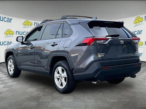 Magnetic Gray Metallic 2021 Toyota RAV4 Hybrid LE