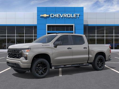 Tan 2026 Chevrolet Silverado 1500 Custom