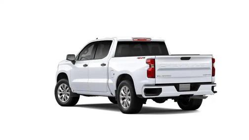 Summit White 2026 Chevrolet Silverado 1500 Custom