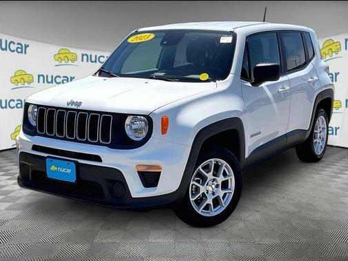 Alpine White Clearcoat 2023 Jeep Renegade Latitude