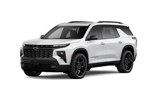 Polar White Tricoat 2026 Chevrolet Traverse RS