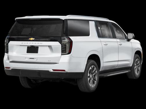 Summit White 2025 Chevrolet Suburban LT