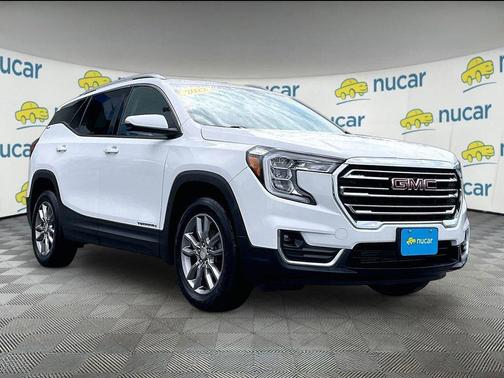 Summit White 2022 GMC Terrain SLT