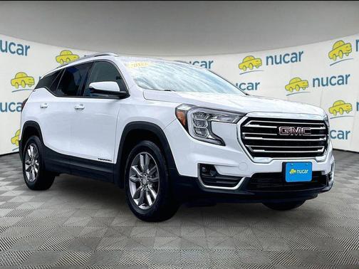 Summit White 2022 GMC Terrain SLT