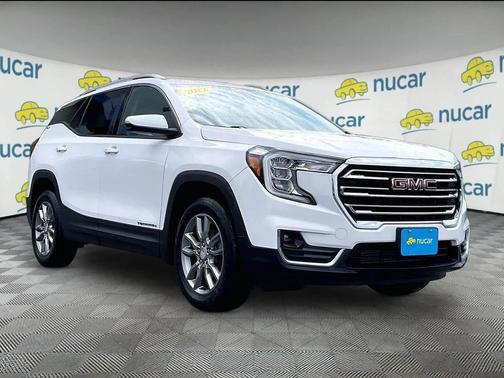 Summit White 2022 GMC Terrain SLT