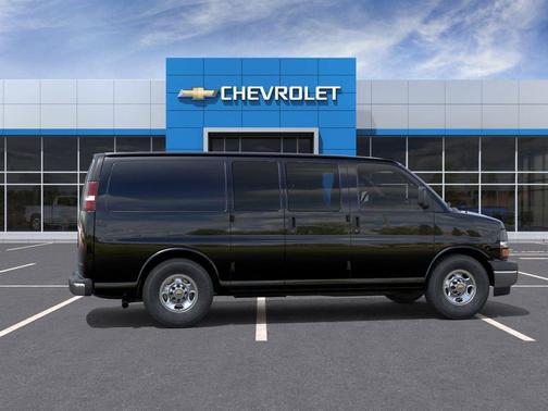 Black 2026 Chevrolet Express 2500 LT