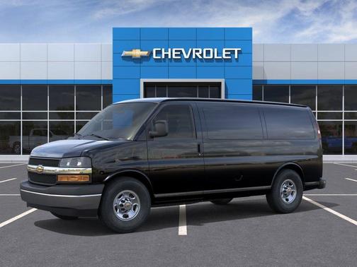 Black 2026 Chevrolet Express 2500 LT