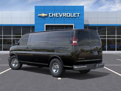 Black 2026 Chevrolet Express 2500 LT
