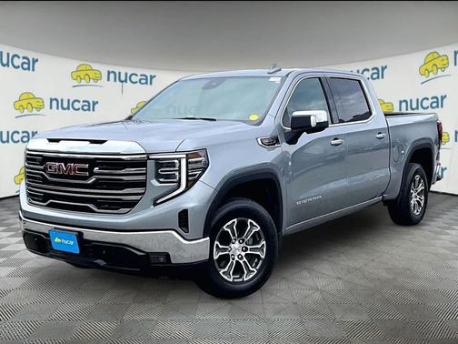 Gray 2025 GMC Sierra 1500 SLT