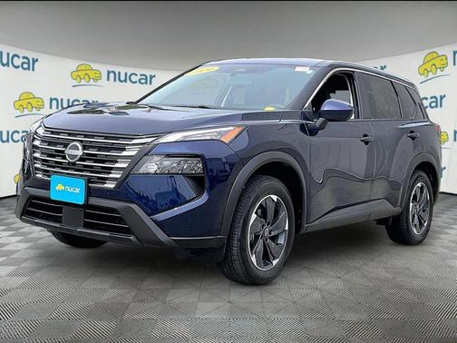 Deep Ocean Blue Pearl 2024 Nissan Rogue SV