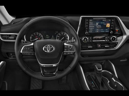 Midnight Black Metallic 2021 Toyota Highlander XLE