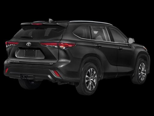 Midnight Black Metallic 2021 Toyota Highlander XLE