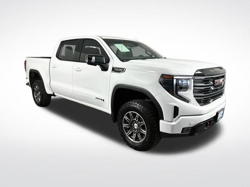 Summit White 2025 GMC Sierra 1500 AT4