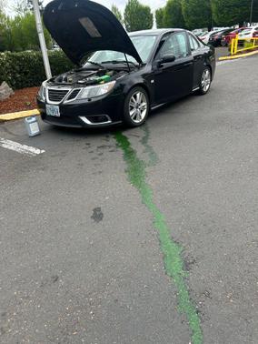 Jet Black Metallic 2008 Saab 9-3 Aero