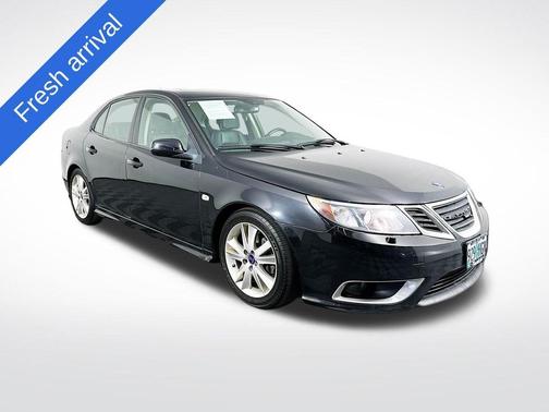 Jet Black Metallic 2008 Saab 9-3 Aero