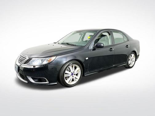 Jet Black Metallic 2008 Saab 9-3 Aero