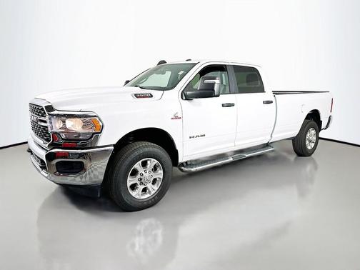 Bright White Clearcoat 2024 RAM 3500 Big Horn Crew Cab 4x4 8' Box