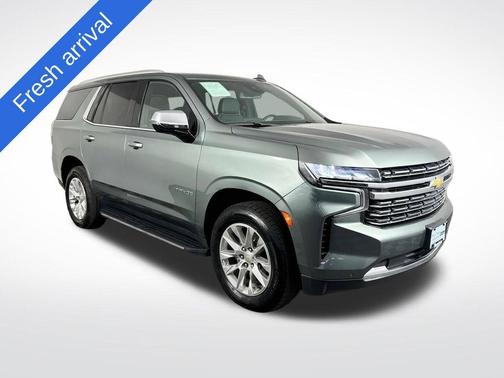 Silver Sage Metallic 2024 Chevrolet Tahoe Premier