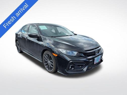 Crystal Black Pearl 2021 Honda Civic Sport