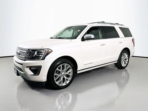 White Platinum Clearcoat Metallic 2018 Ford Expedition Platinum