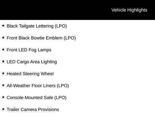 Black 2024 Chevrolet Silverado 2500 LT