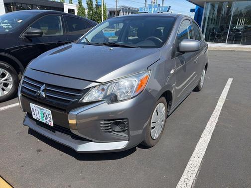Starlight Silver Metallic 2022 Mitsubishi Mirage ES
